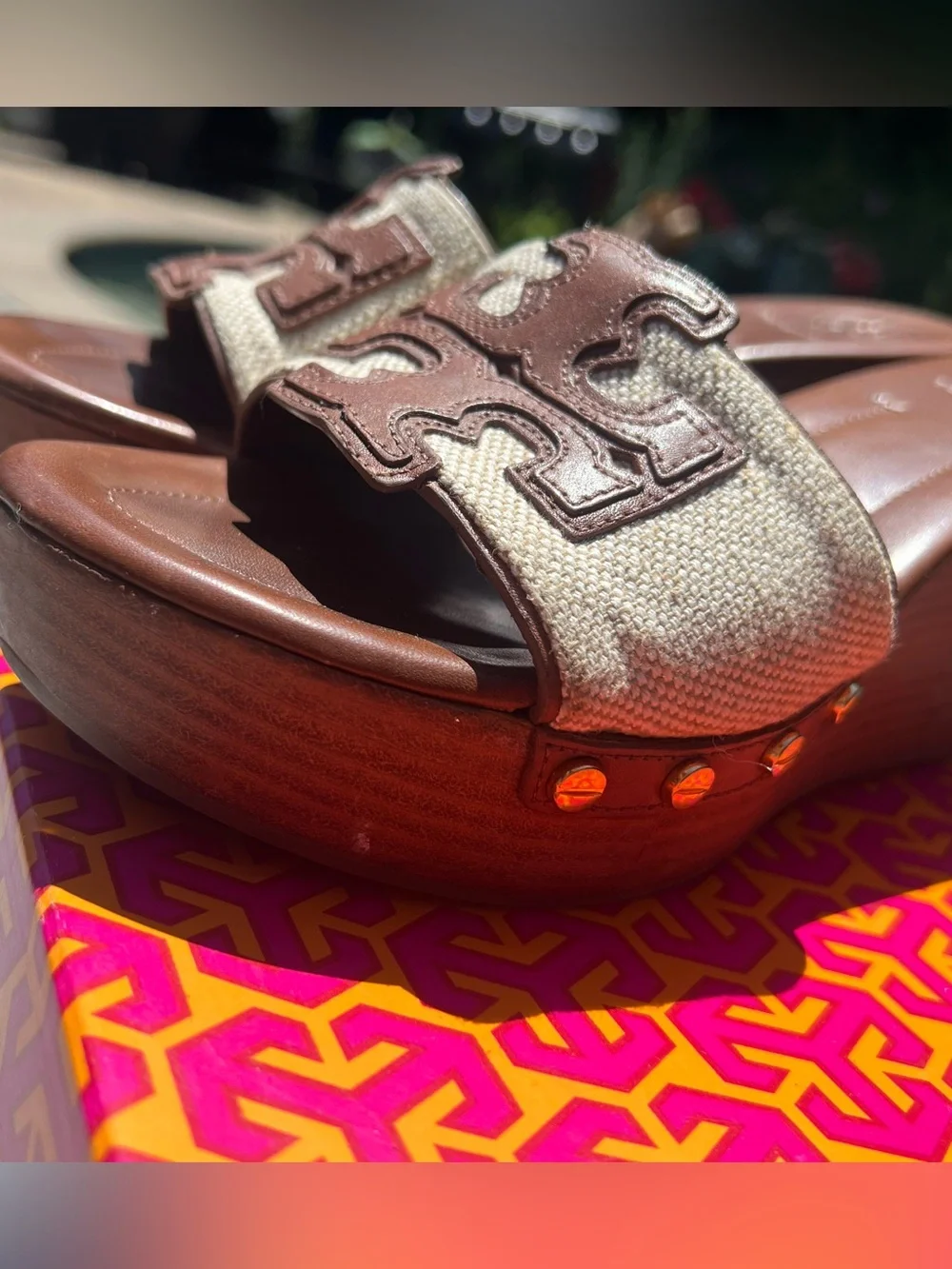 Tory Burch Terri Platform Sandal Size 7.5